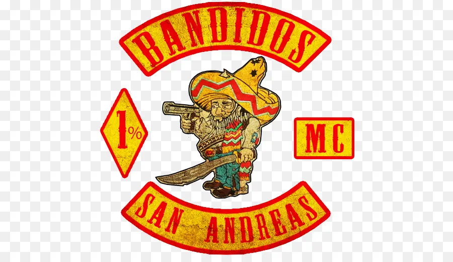 Patch Bandidos，Emblème PNG