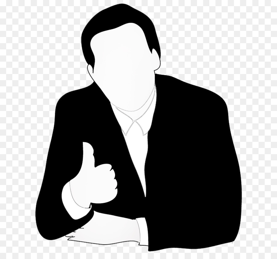 Personne D'affaires，Silhouette PNG