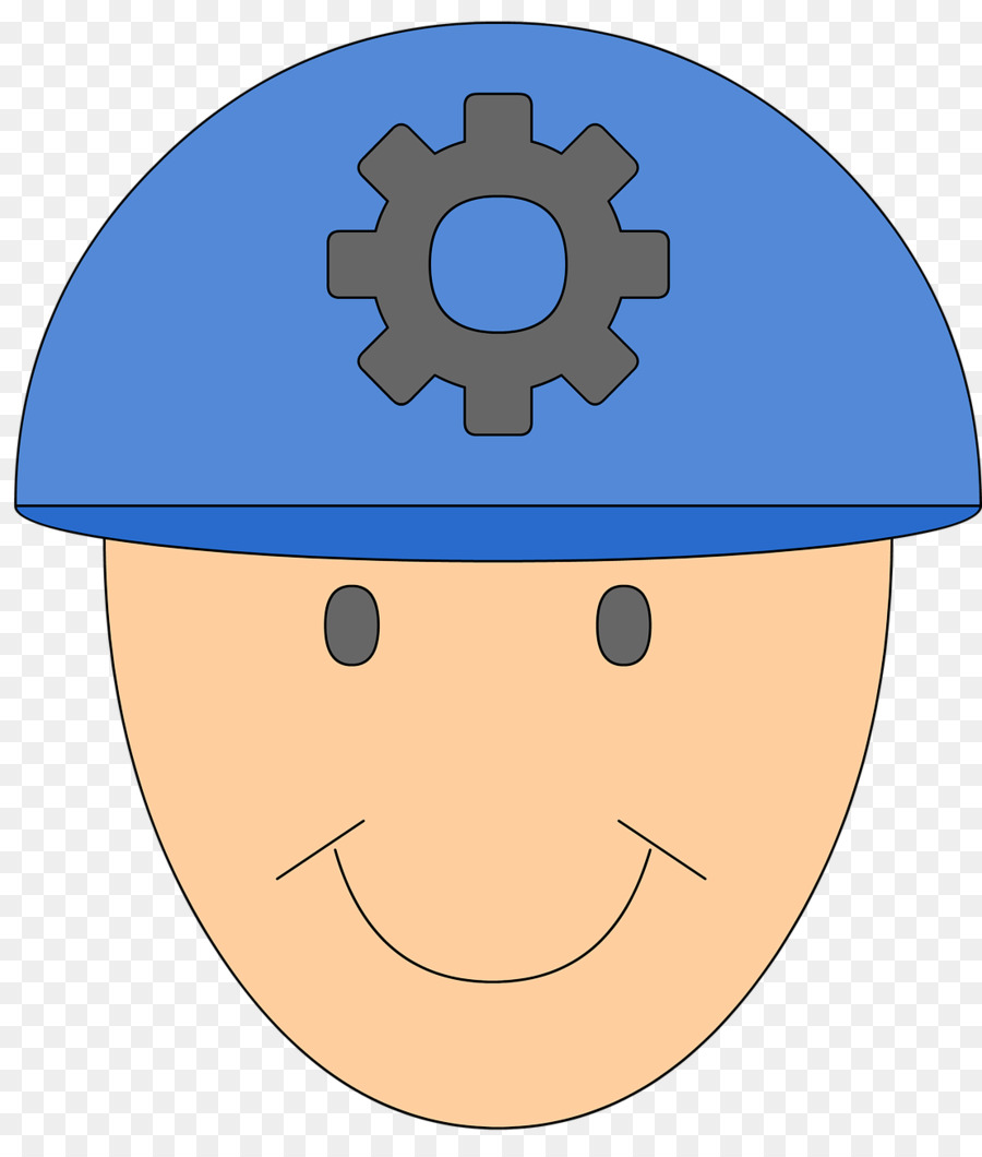 Travailleur Souriant，Casque PNG