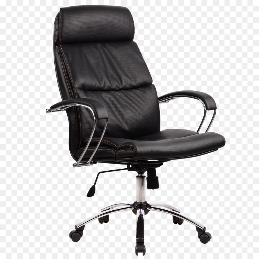 Chaise De Bureau Noire，Siège PNG