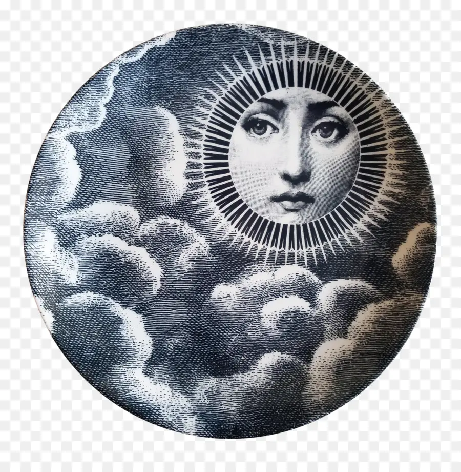 Illustration Du Visage Du Soleil，Lune PNG