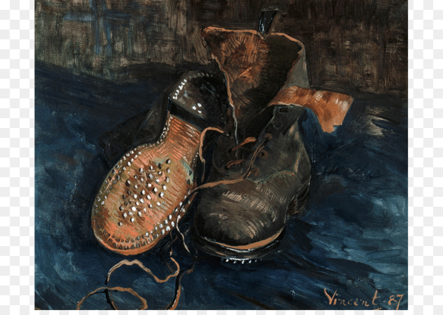 peinture chaussures van gogh