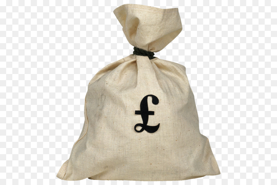 Sac D'argent，Symbole De La Livre Sterling PNG