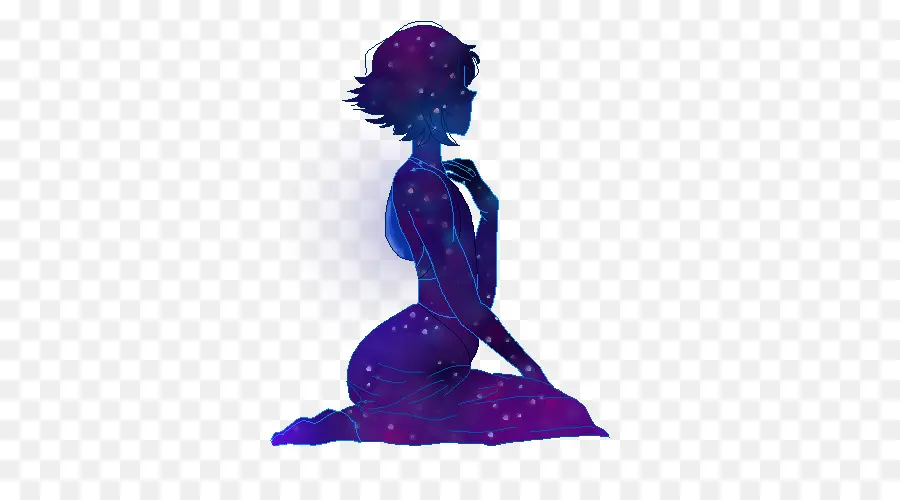 Silhouette，Galaxie PNG