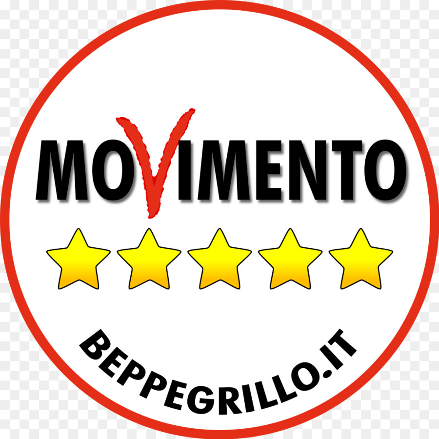 Cinq Étoiles En Mouvement，Italie PNG