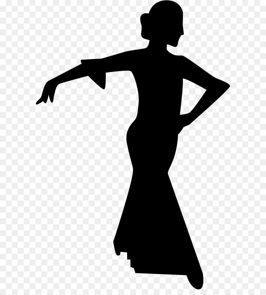 Silhouette，La Danse PNG