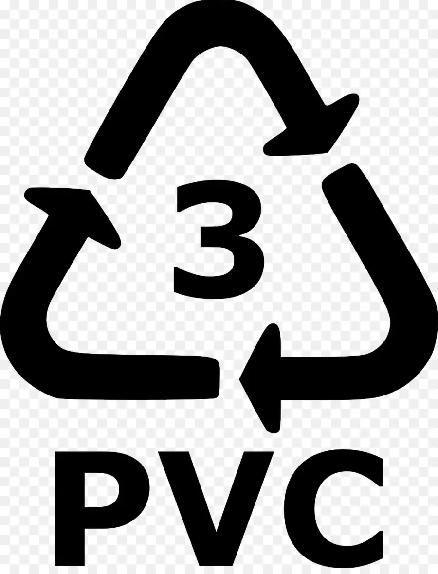 Symbole De Recyclage Du Pvc，Recycler PNG