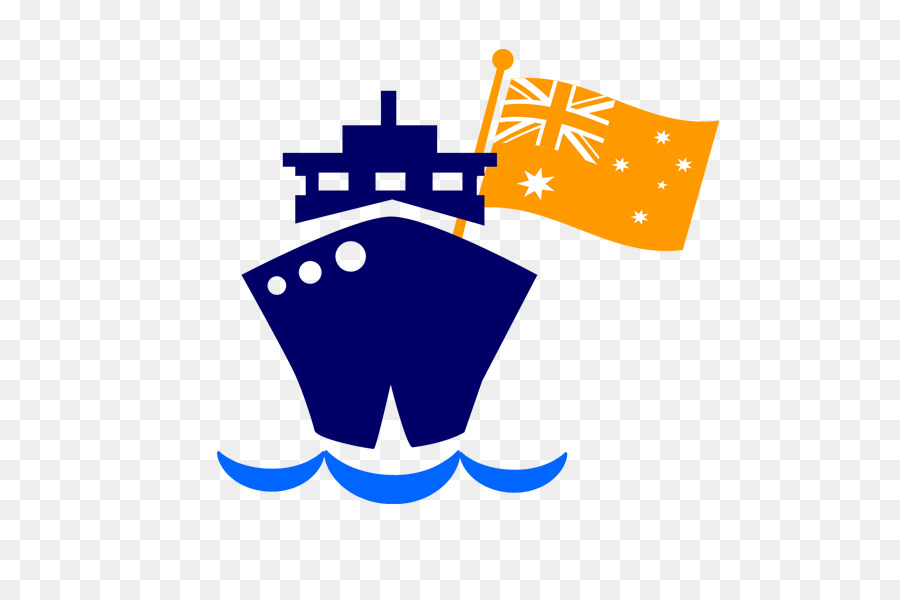 Navire Avec Drapeau Australien，Bateau PNG