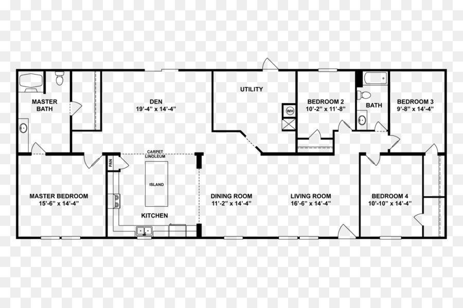 Plan D'étage，Maison PNG