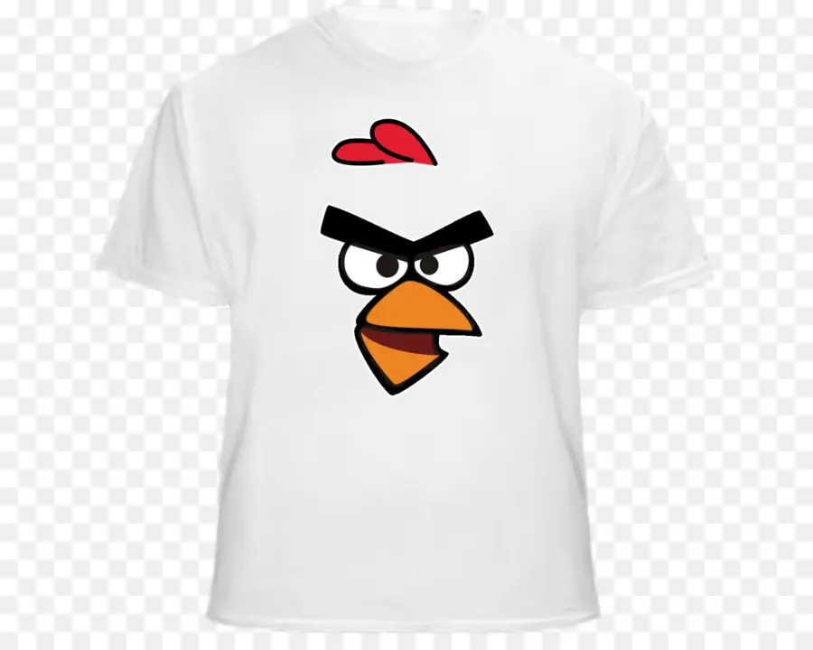 T Shirt Oiseau En Colère，Dessin Animé PNG