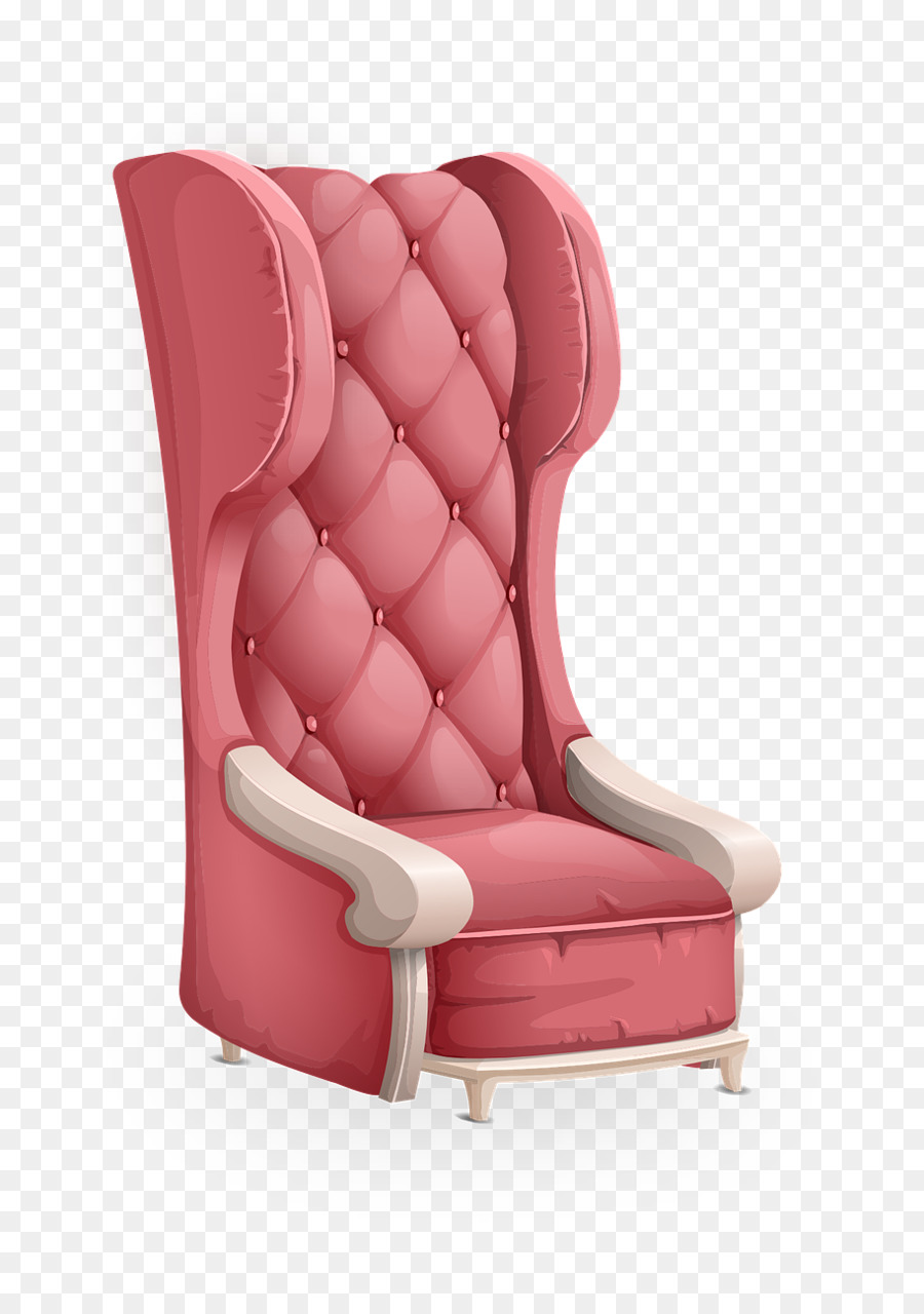 Fauteuil Rouge，Confortable PNG