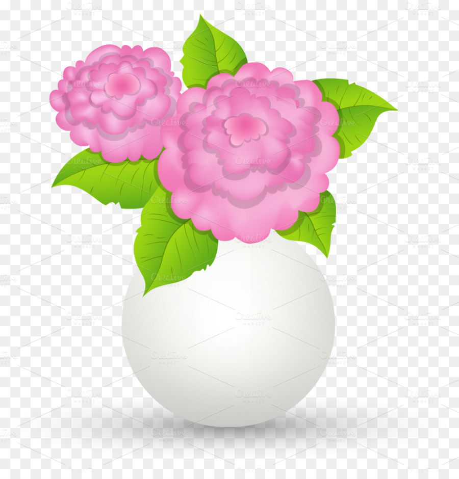 Vase，Fleur PNG