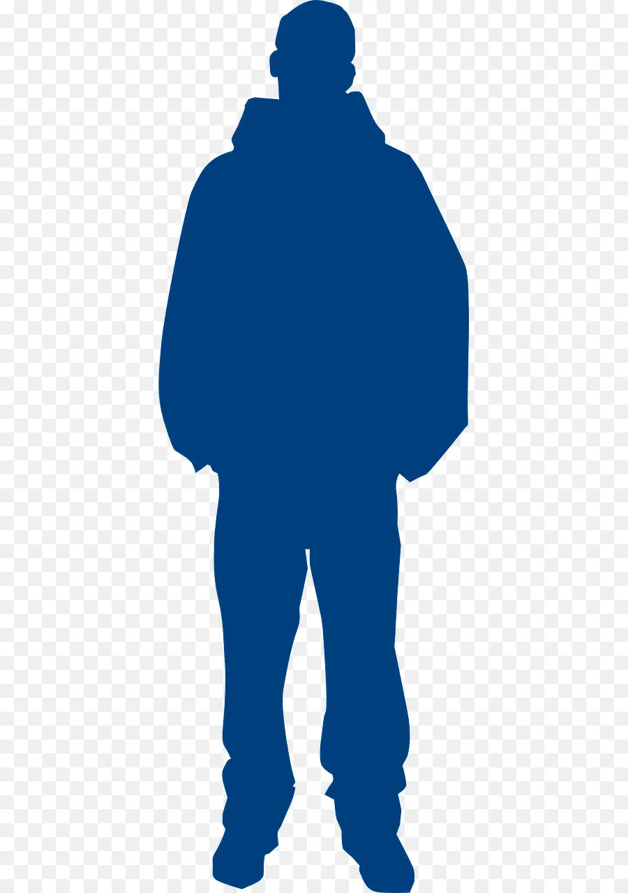 Silhouette，Debout PNG