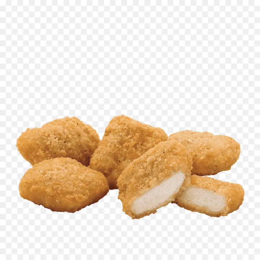 Nuggets De Poulet，Frit PNG