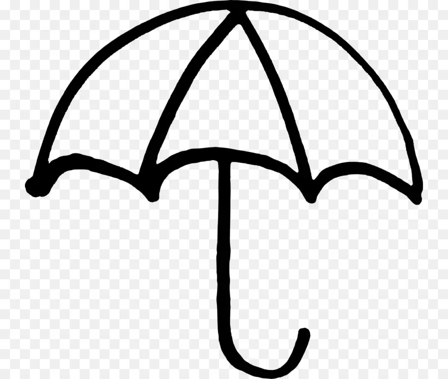 Noir Et Blanc，Parapluie PNG