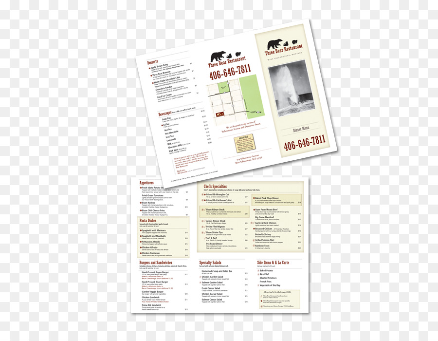 Restaurant，Menu PNG