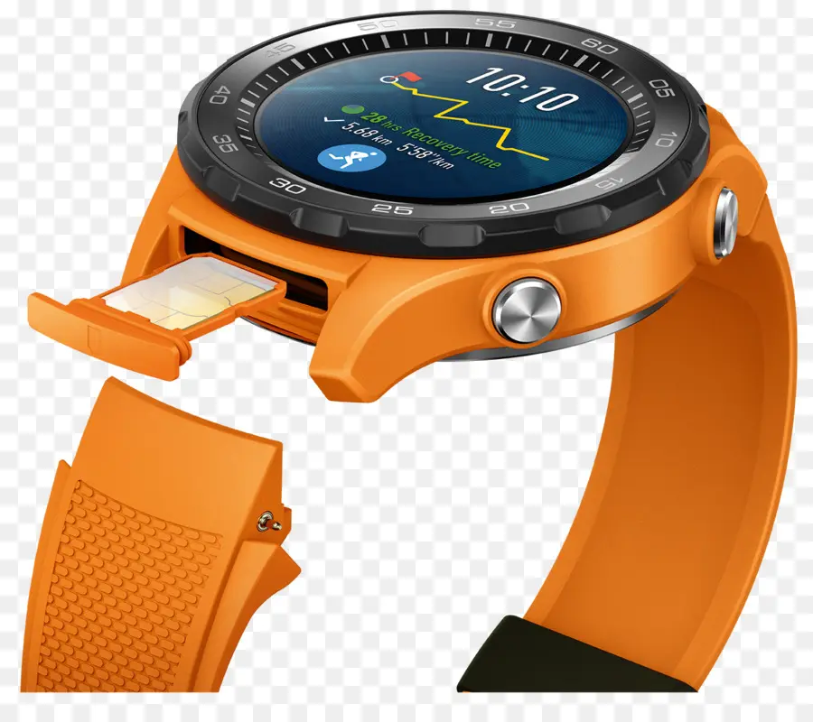 Montre Intelligente，Orange PNG