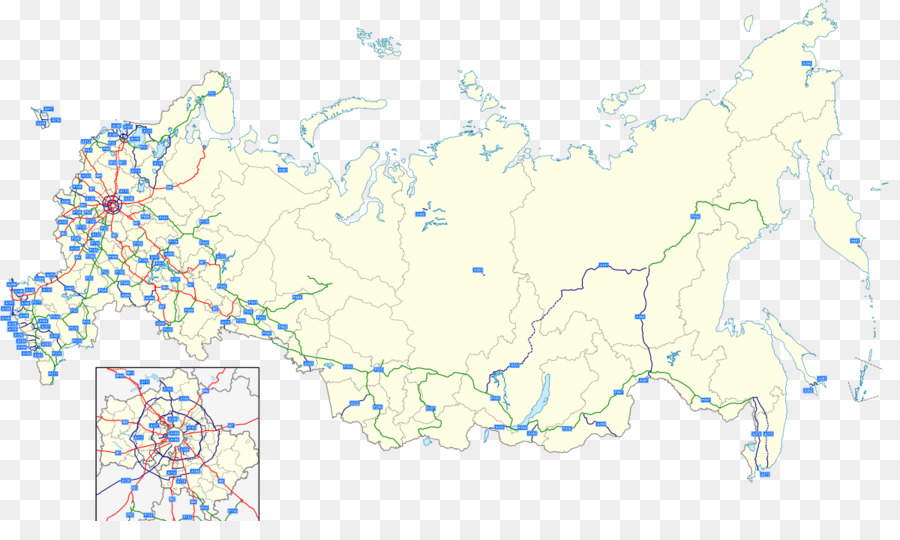 Fédéral Russe Des Autoroutes，La Russie PNG