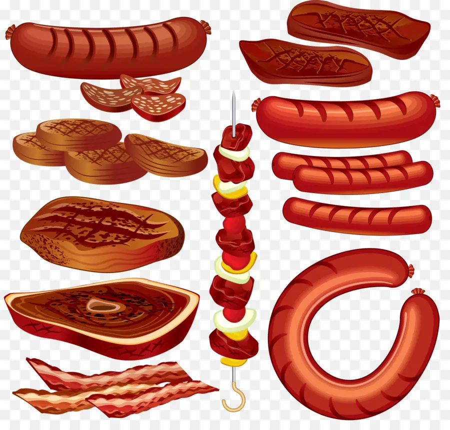 Viande，Saucisse PNG