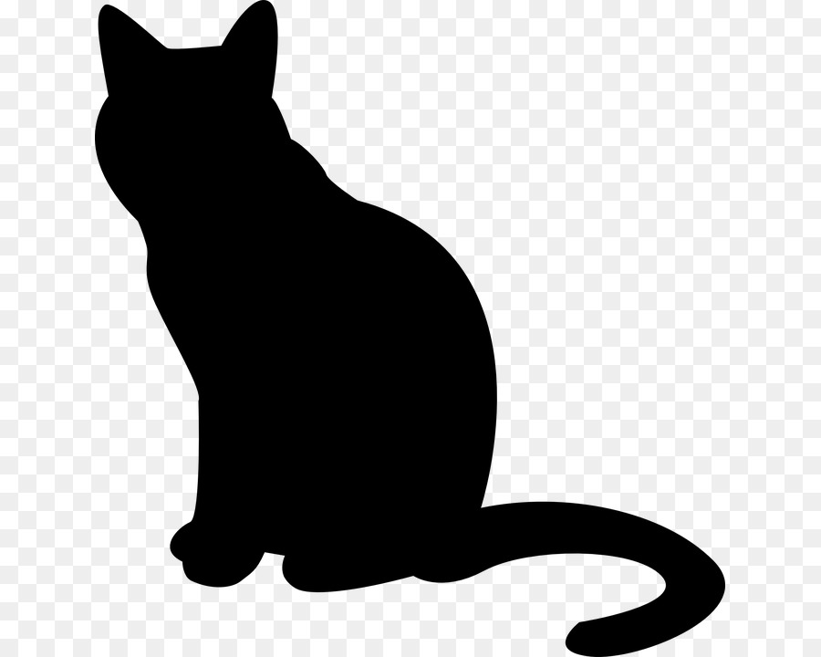 Chat Silhouette Chat Noir Png Chat Silhouette Chat Noir Transparentes Png Gratuit