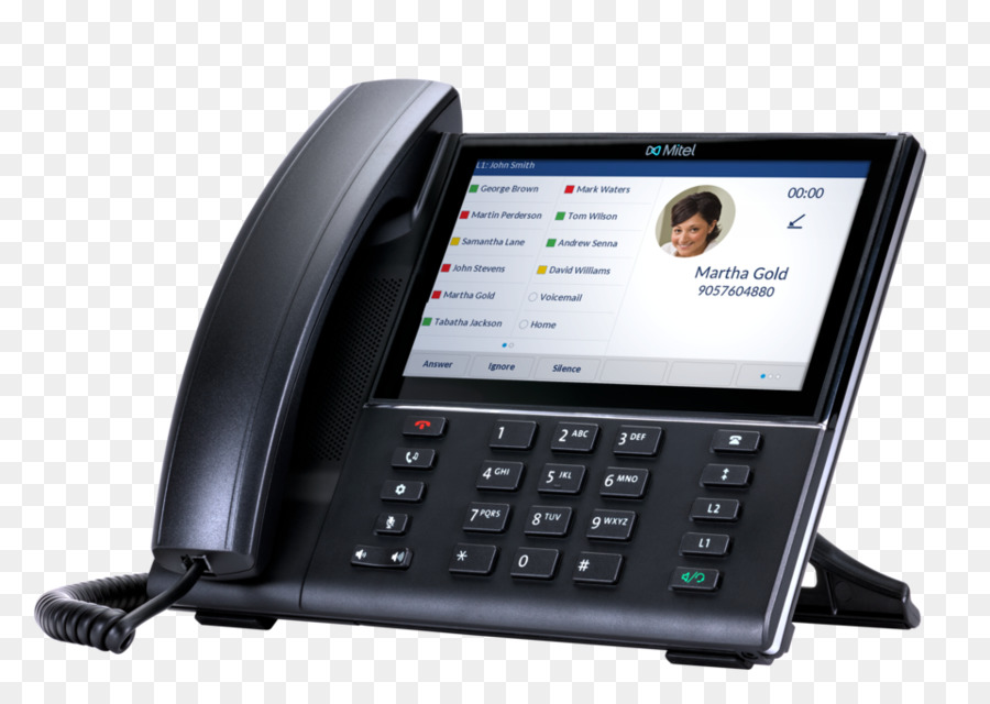 Téléphone Voip，Mitel 6873 PNG