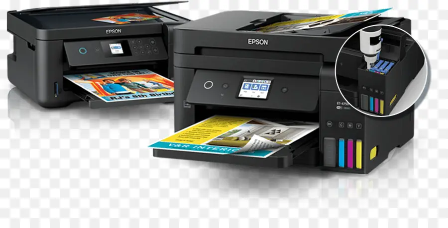 Imprimante Epson，Impression Couleur PNG