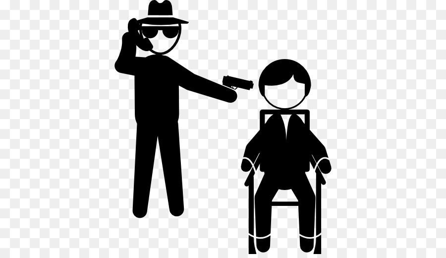 Crime，Silhouette PNG