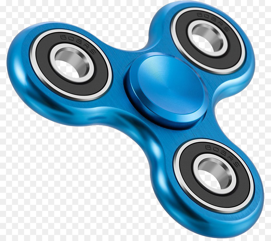 Spinner Bleu Fidget，Fidget Spinner PNG