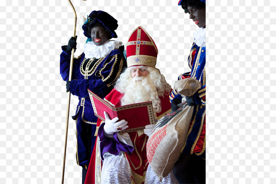 Saint Nicolas，Piet Noir PNG