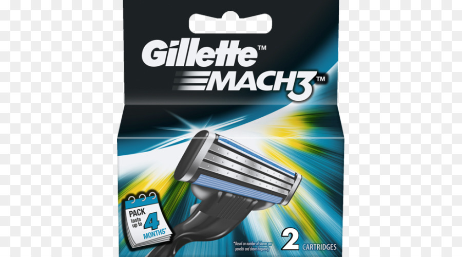 Gillette Mach3，Gillette PNG