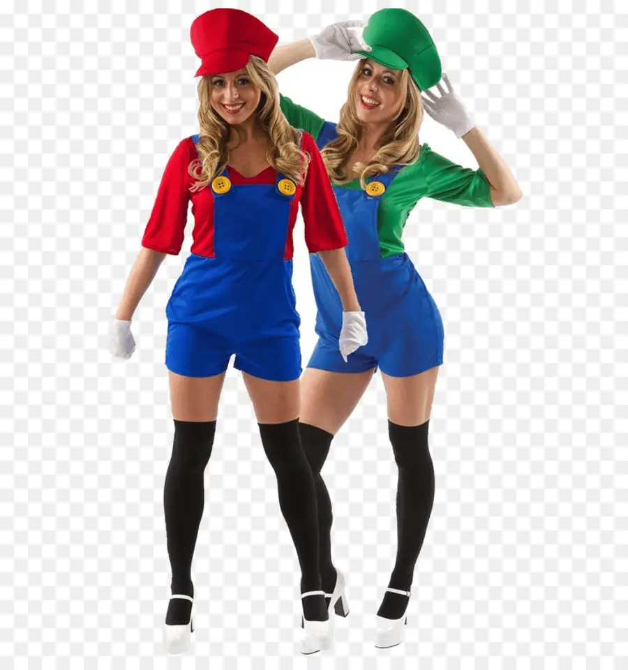 Déguisements Mario Et Luigi，Rouge PNG