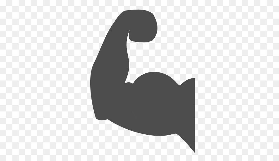 Silhouette Musclée，Musculation PNG