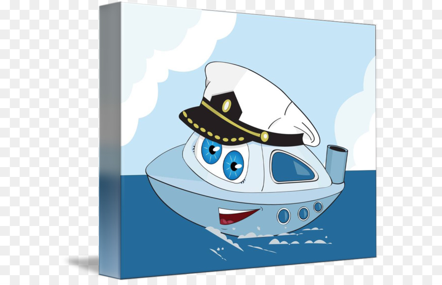 Caricature De Bateau，Capitaine PNG