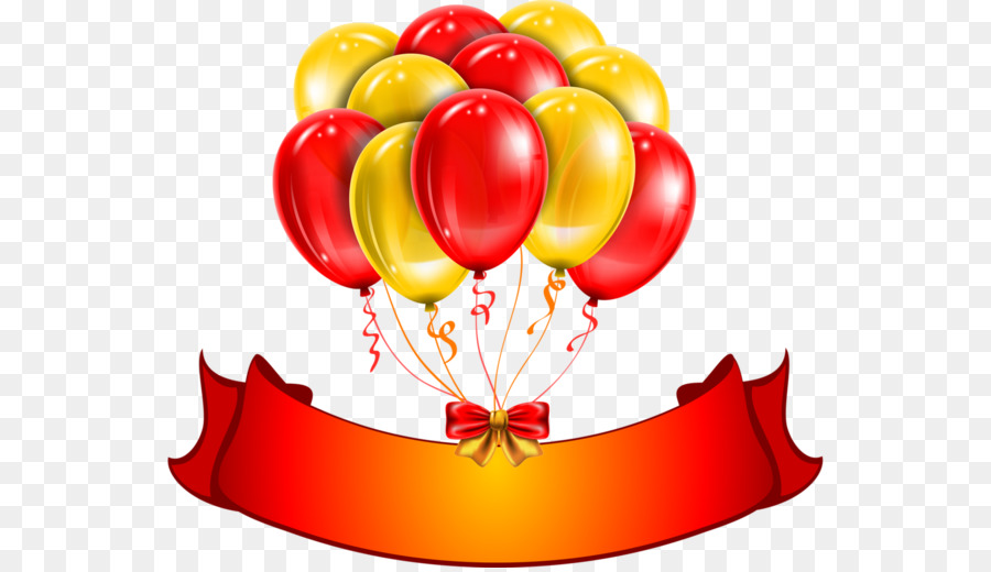 Ballons，Ruban PNG