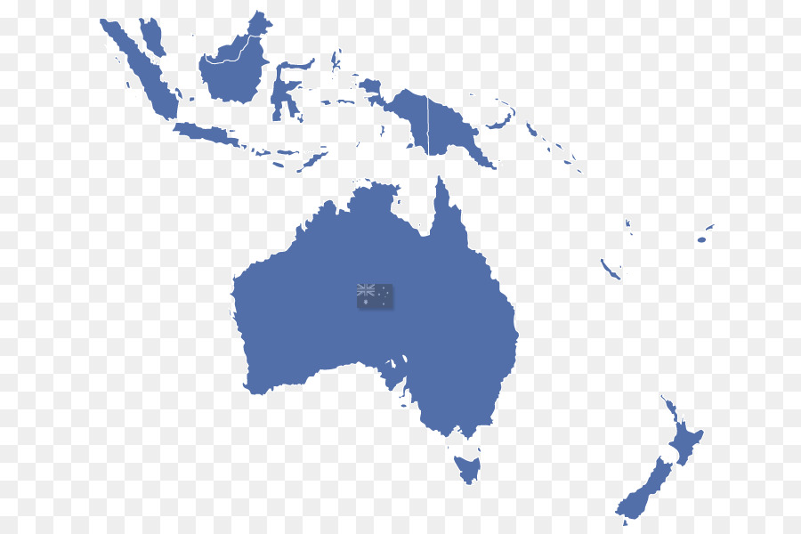 Carte De L'océanie，Australie PNG