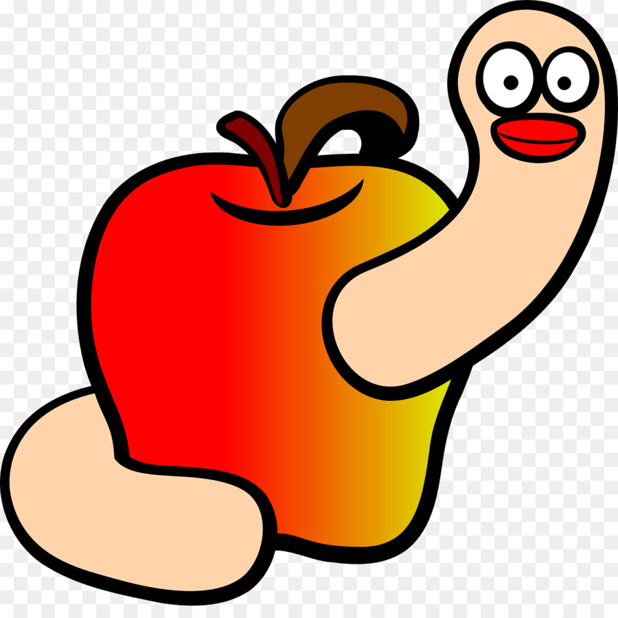 Pomme Avec Ver，Pomme Rouge PNG