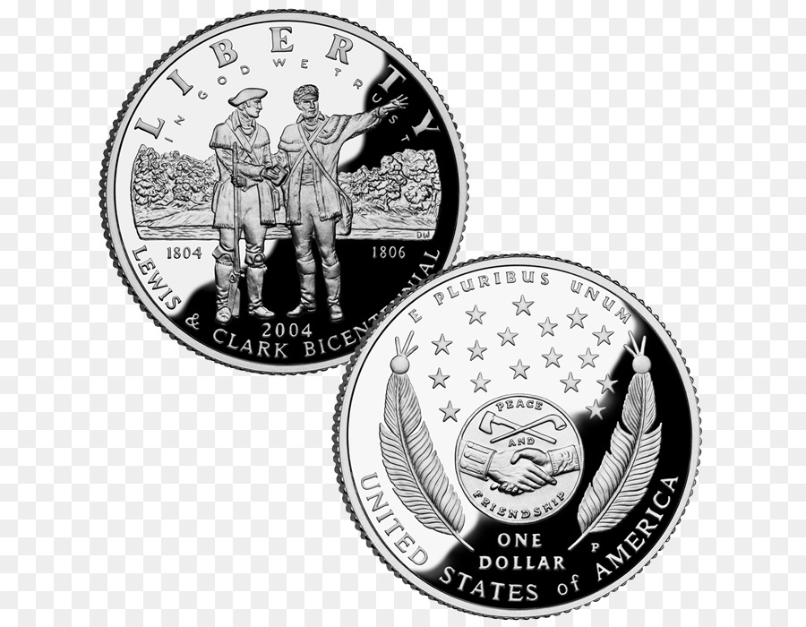 Pièce De Monnaie，Expédition De Lewis Et Clark PNG