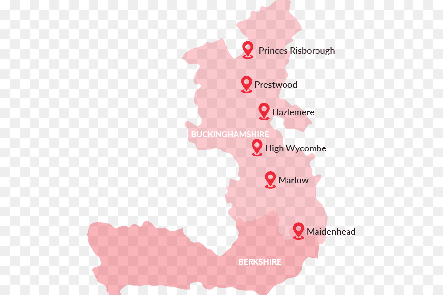High Wycombe，Carte PNG