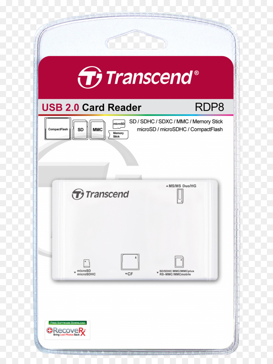 Externe Lecteur De Carte Mémoire Usb 30 Transcender，Transcend Information PNG