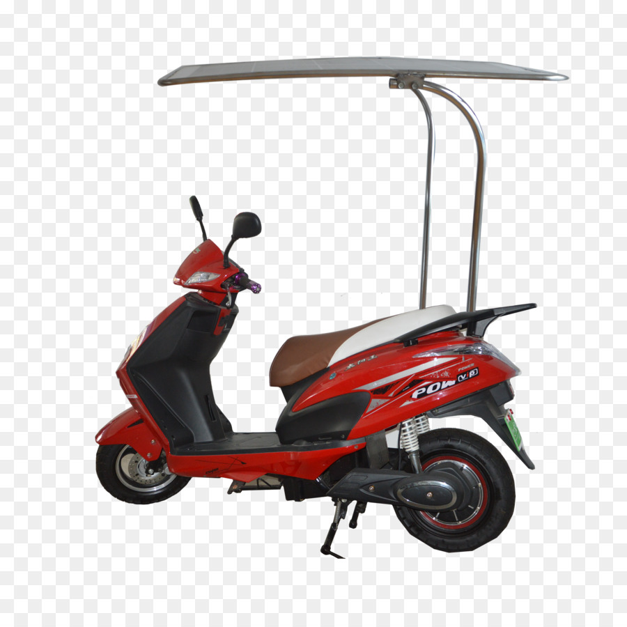 Trottinette électrique，Rouge PNG