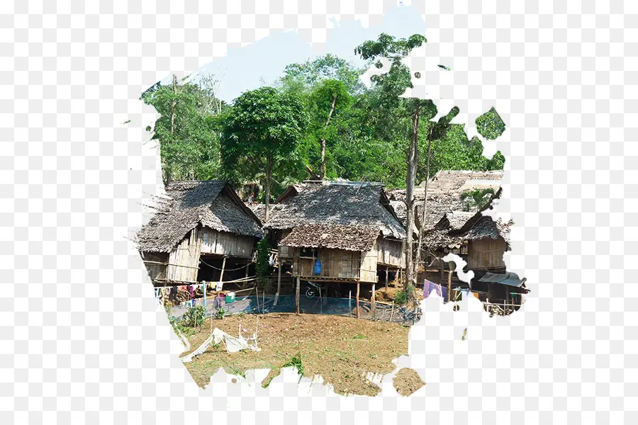 Cabanes De Village，Rural PNG