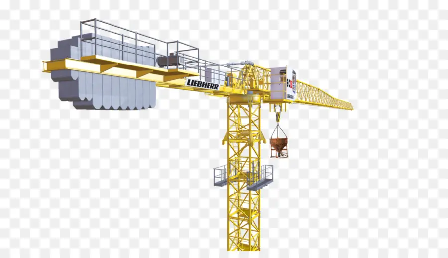 Grue De Chantier，Jaune PNG