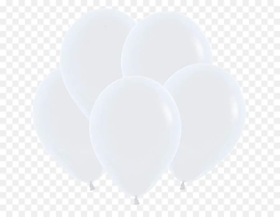 Ballons Blancs，Faire La Fête PNG