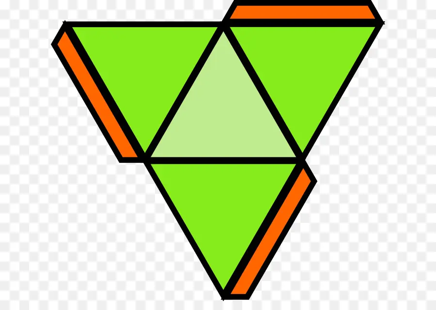 Triangle Vert，Géométrique PNG