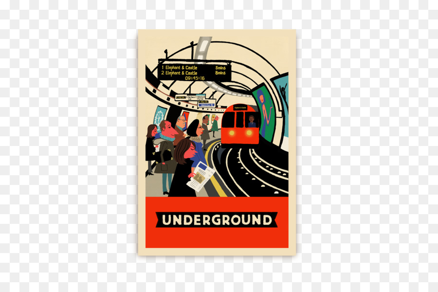 L Est Pour Londres，Métro Londonien PNG