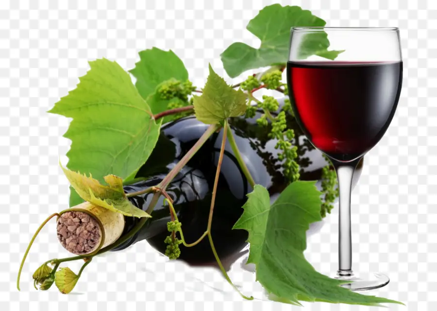 Bouteille De Vin Et Verre，Vin Rouge PNG