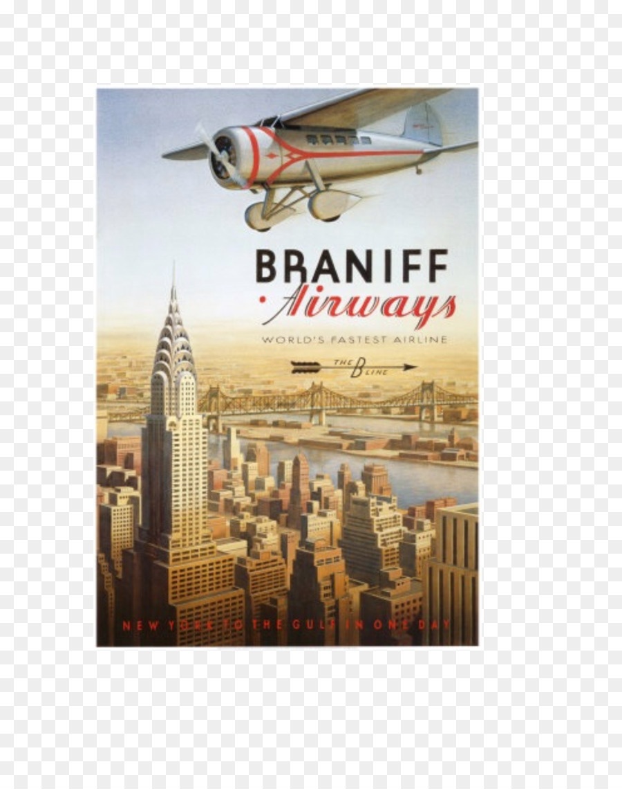 Braniff International Airways，La Ville De New York PNG