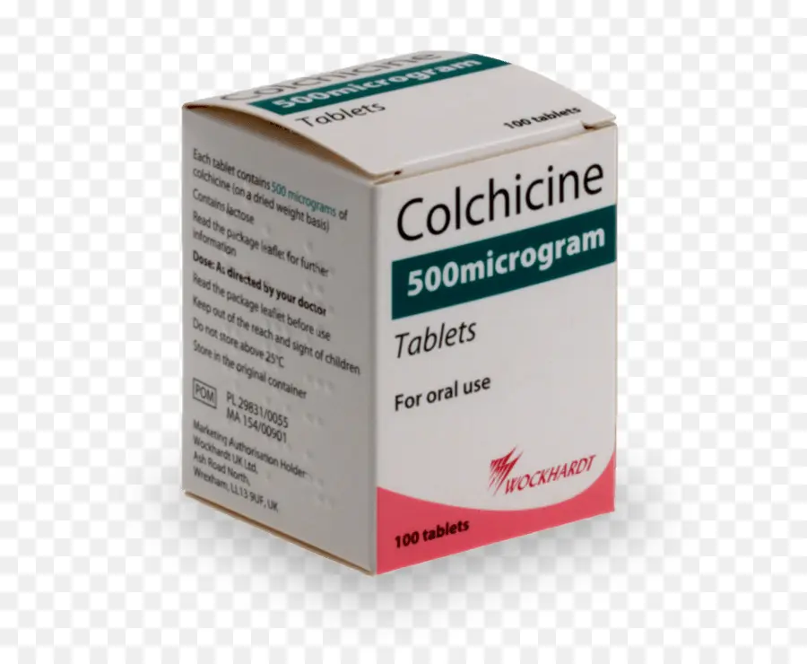 Comprimés De Colchicine，Boîte PNG