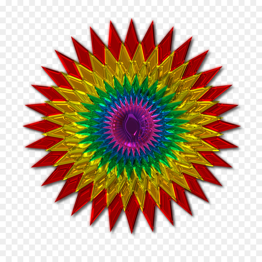 Mandalas，Coloré PNG