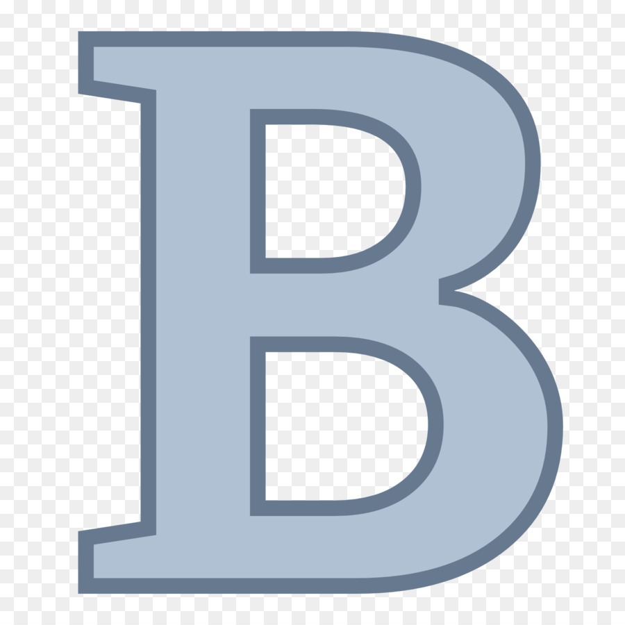 Lettre Bleue B，Alphabet PNG